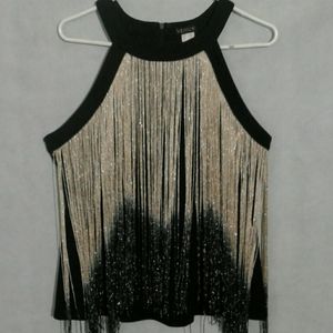 Dress fringed womans top